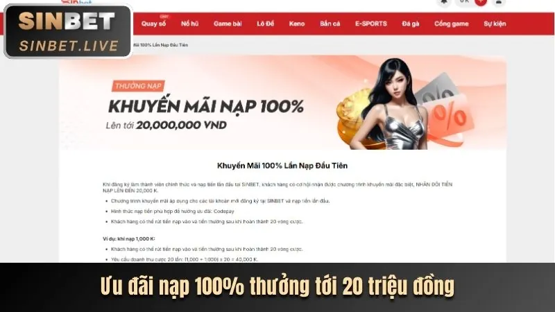 Chương trình hoàn trả hàng ngày tại 188bet 250